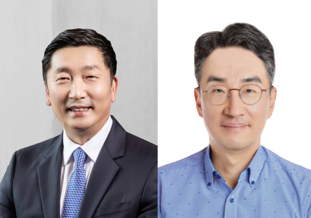 이용욱 SK온 신임 사장(왼쪽)과 이종수 SK이노베이션 E&S CIC 신임 사장. 사진=SK이노베이션