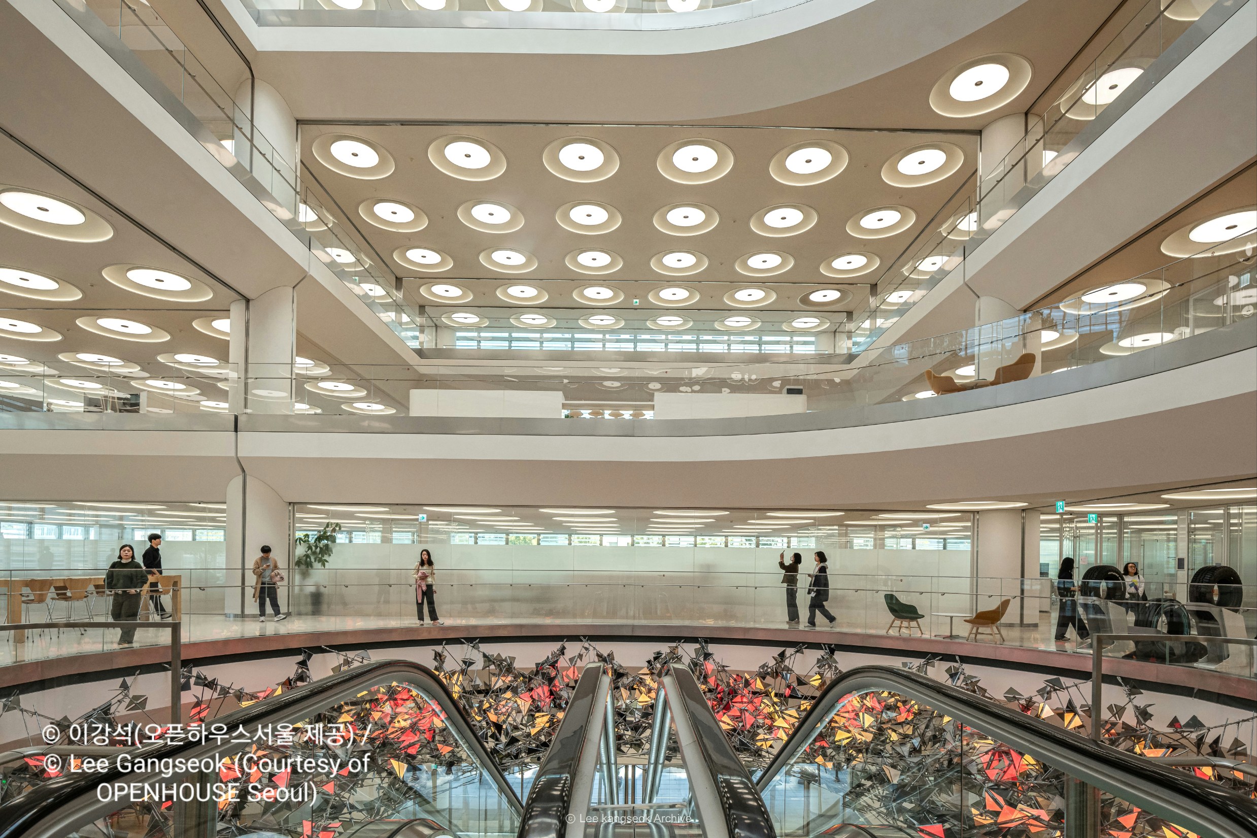 지난 1일, 한국앤컴퍼니그룹 본사 테크노플렉스에서 오픈하우스를 진행했다. 사진= 오픈하우스서울 제공