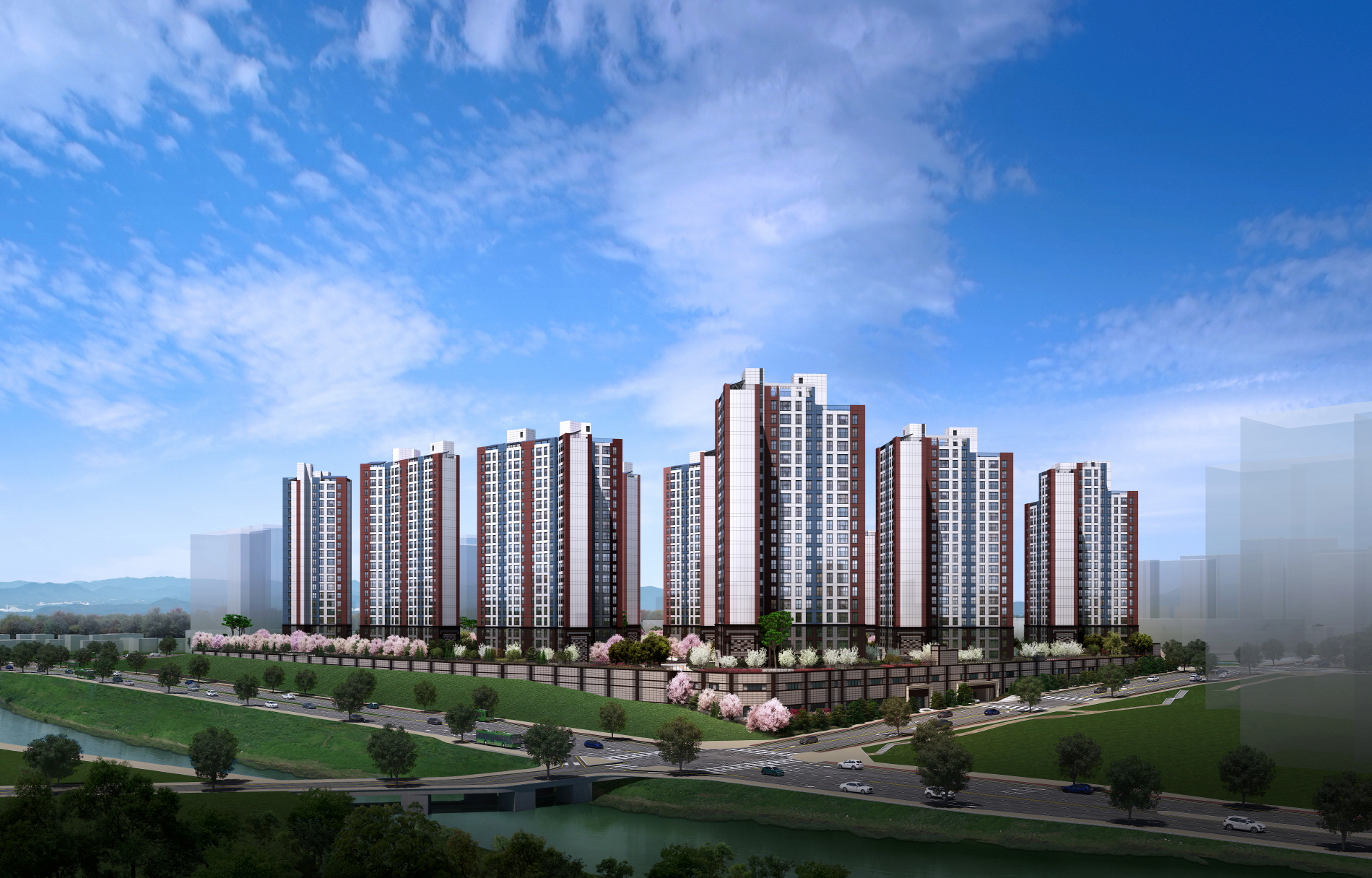 '이천 중리 B3블록 금성백조 예미지'. 출처=금성백조