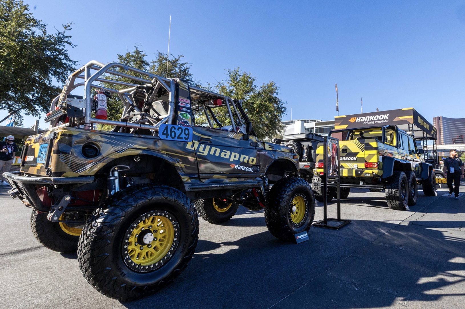 다이나프로가 장착된 커스터마이징 SUV 차량. 사진=한국앤컴퍼니그룹