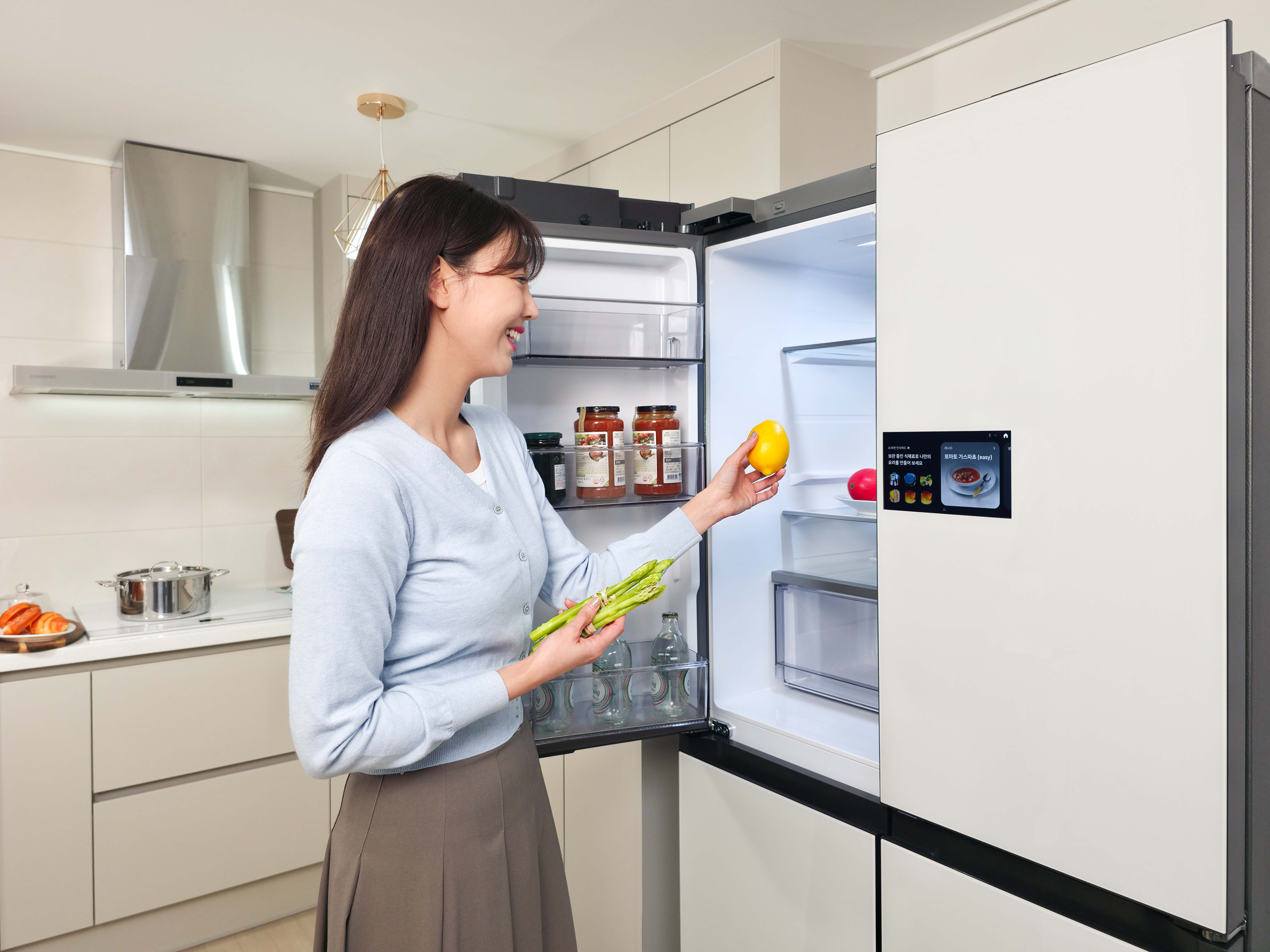 삼성전자가 '2025 스마트건설·안전·AI 엑스포'에서 한국토지주택공사(LH)와 함께 'AI 홈' 기반 모듈러 홈 솔루션을 전시한다. 사진=삼성전자