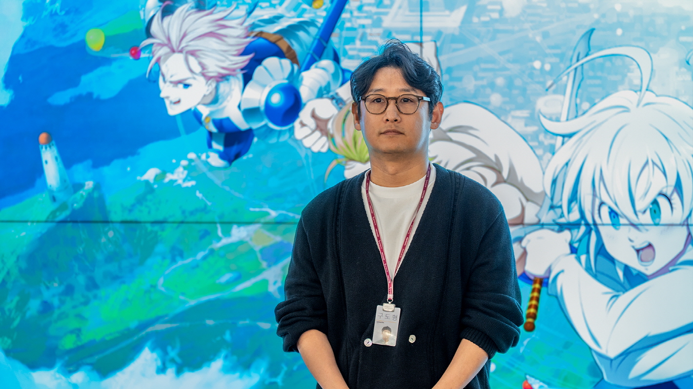 일곱 개의 대죄 오리진을 제작 중인 구도형 넷마블에프앤씨 PD. 사진=넷마블