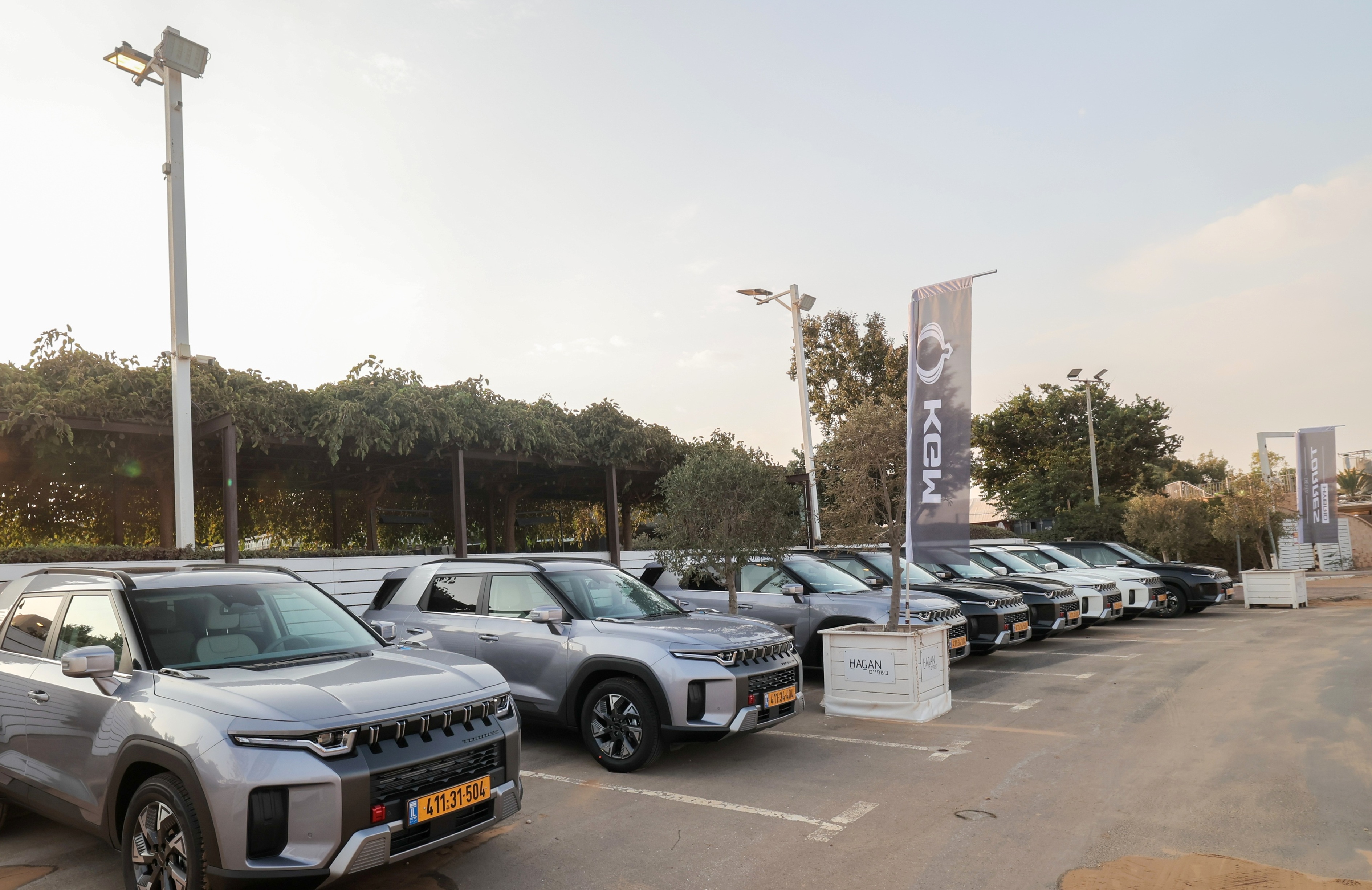 KGM, 이스라엘에서 토레스 HEV 및 무쏘 EV 론칭 행사 진행. 사진=KGM