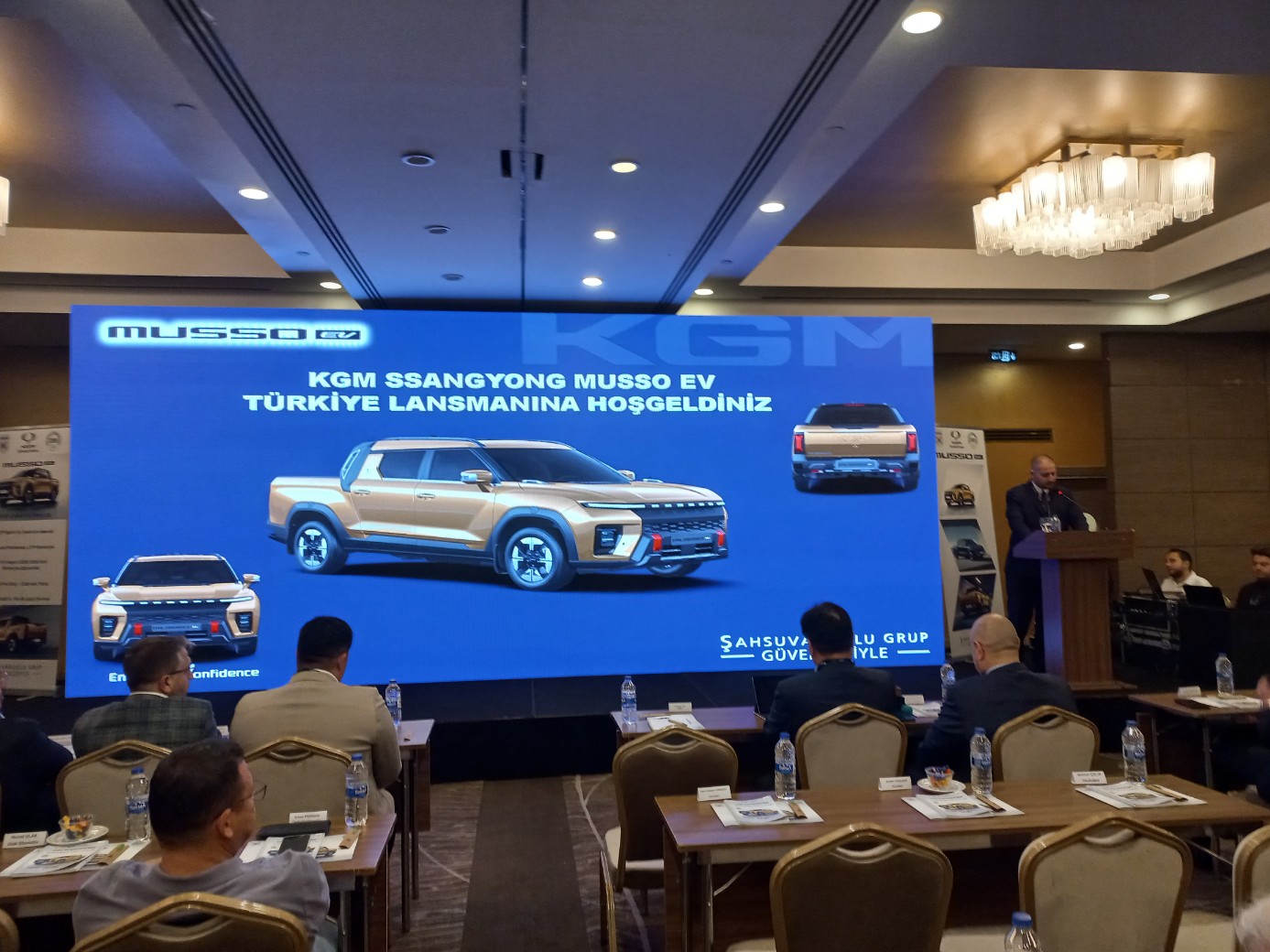 KGM, 튀르키예서 토레스 HEV 및 무쏘 EV 론칭 행사. 사진=KGM