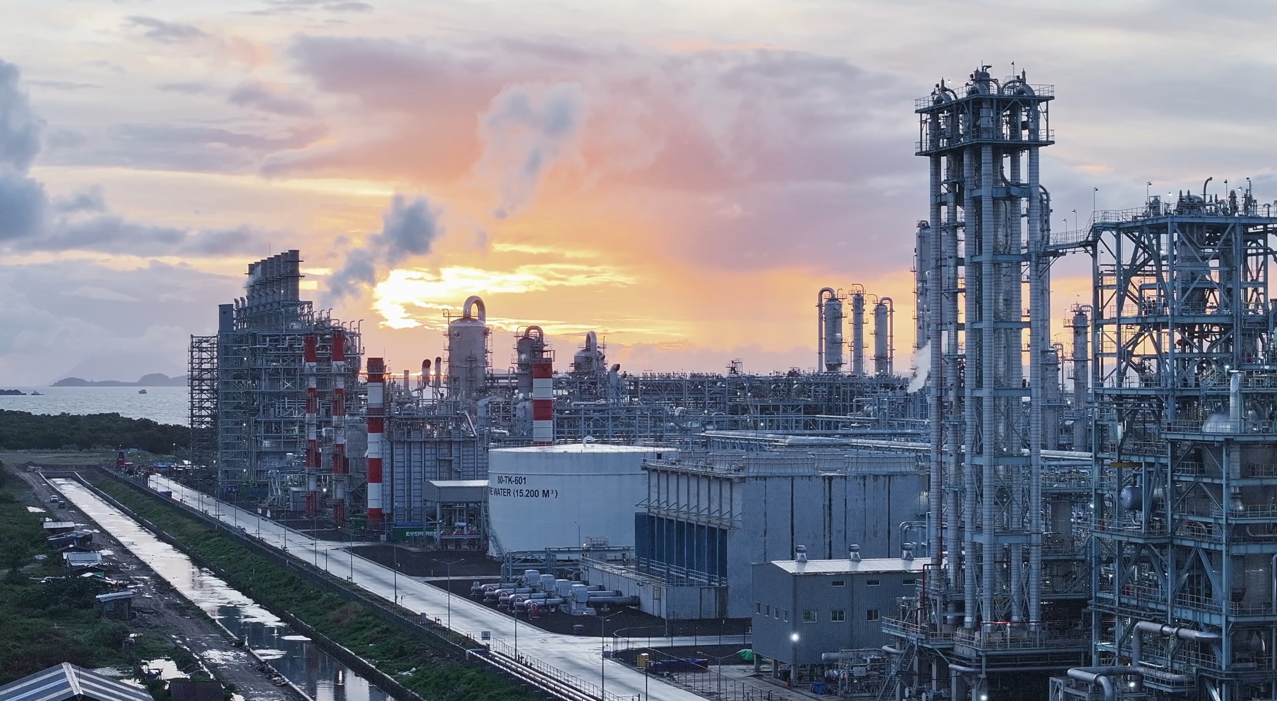 롯데케미칼 인도네시아(LCI) 석유화학단지 전경. 사진=롯데케미칼