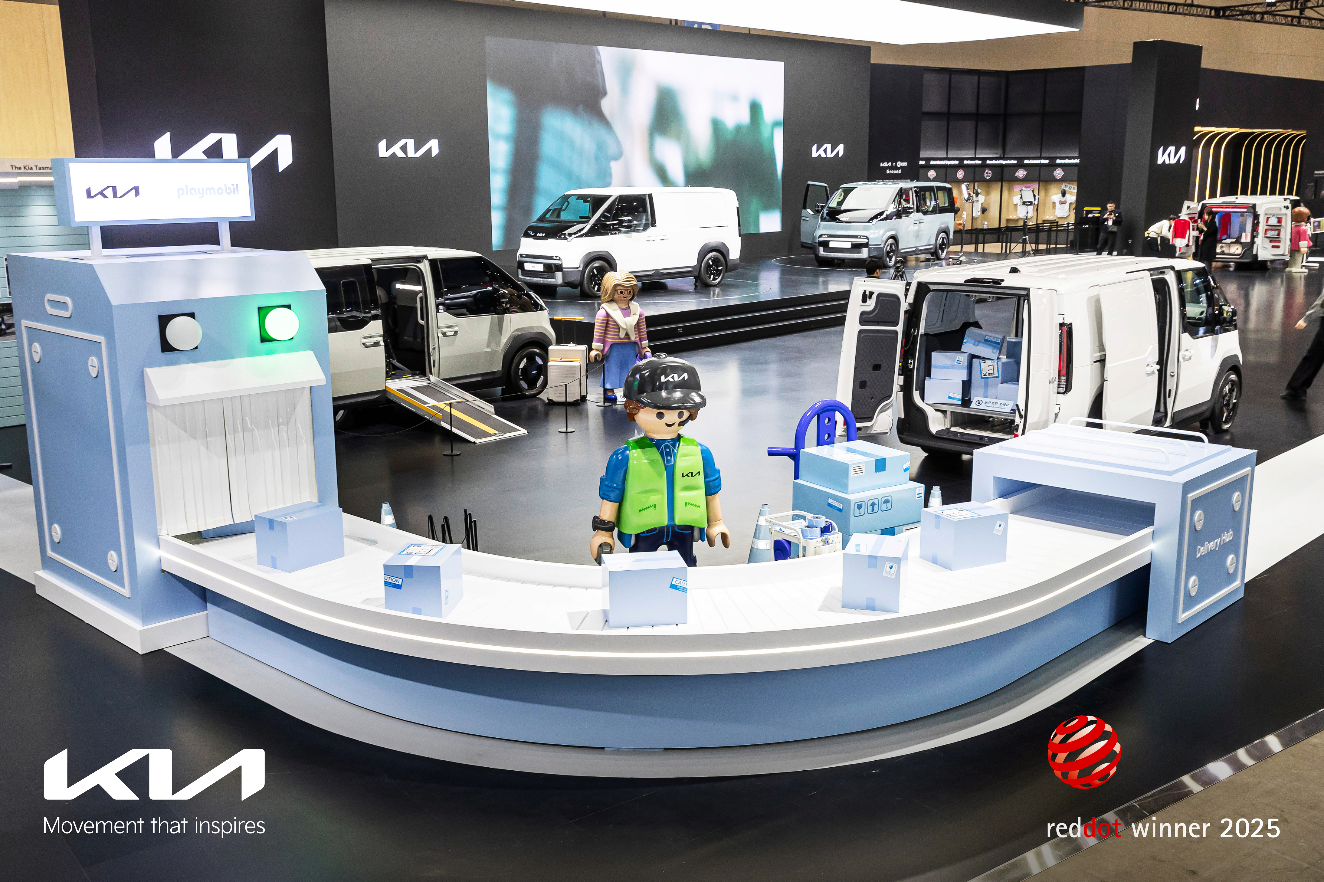 ‘더 기아 PV5’ 전시관인 ‘PV5 Story’. 사진=현대차그룹