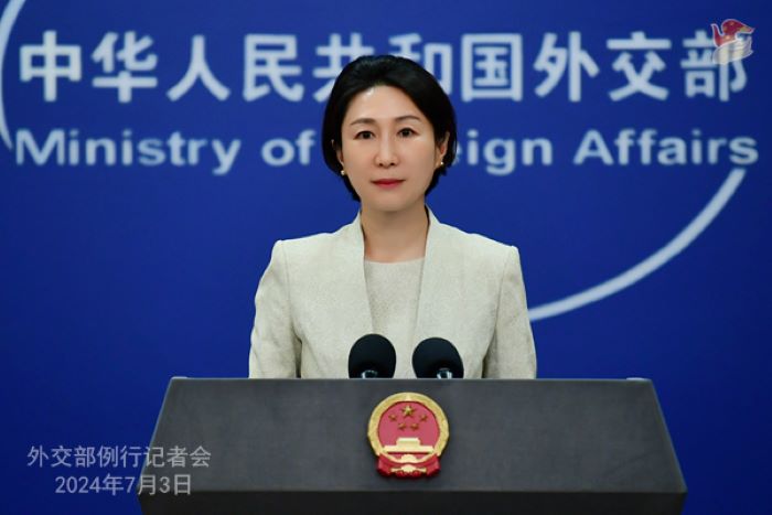 마오닝 중국 외교부 대변인. 사진=연합뉴스