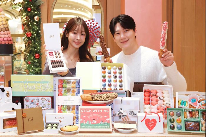 신세계백화점 강남점 지하1층 빼빼로&수능 기프트 팝업스토어. 사진=신세계백화점