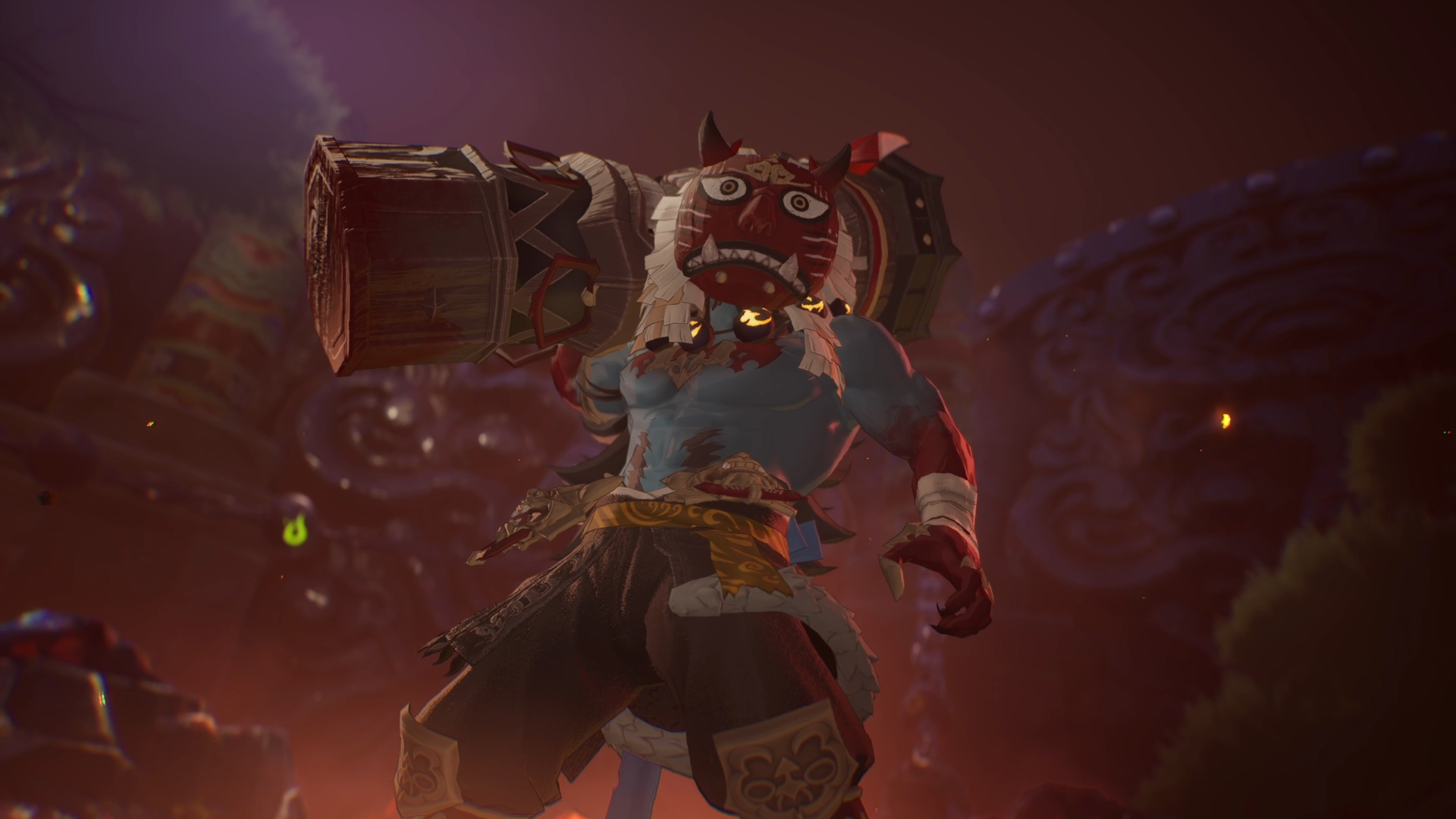 강력한 보스로 등장하는 한국 도깨비 ‘두억시니’. 사진=인게임 갈무리