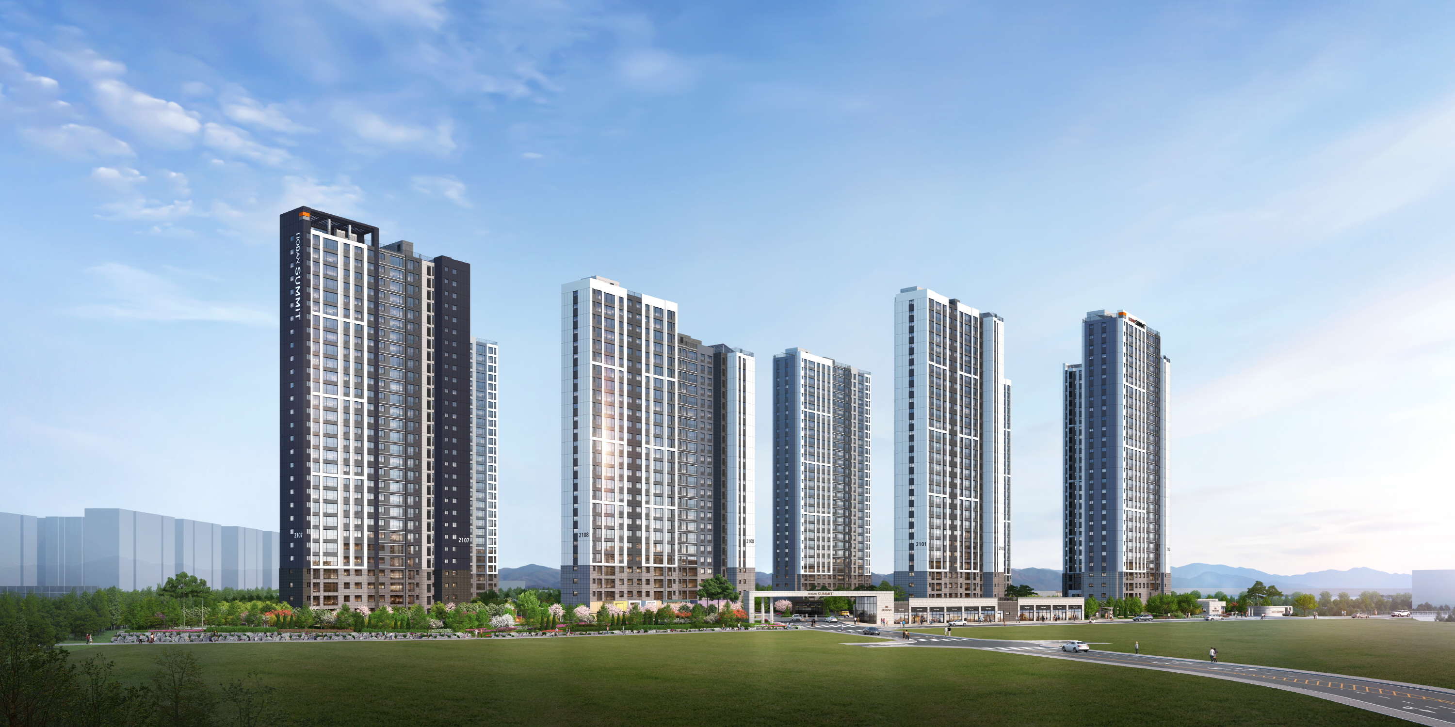 인천검단 호반써밋 3차 투시도. 출처=호반산업