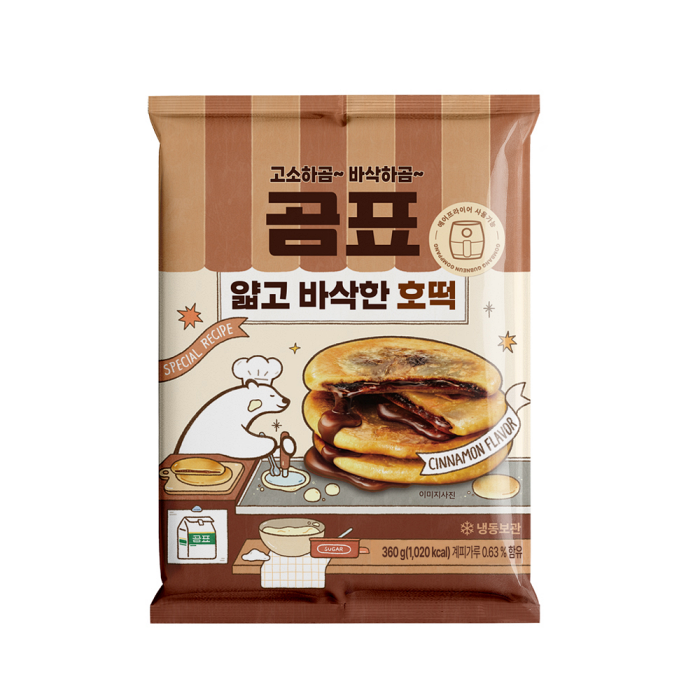 곰표 얇고 바삭한 호떡. 사진=대한제분