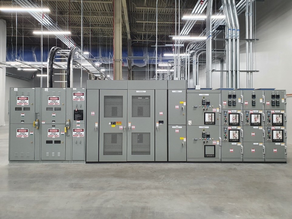LS일렉트릭 북미 수출용 수배전반. 사진=LS일렉트릭