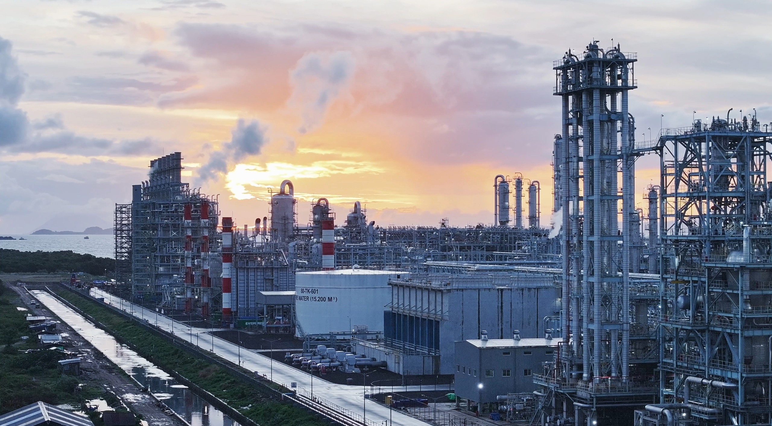 롯데건설이 시공한 인도네시아 LINE 프로젝트 전경. 사진=롯데건설