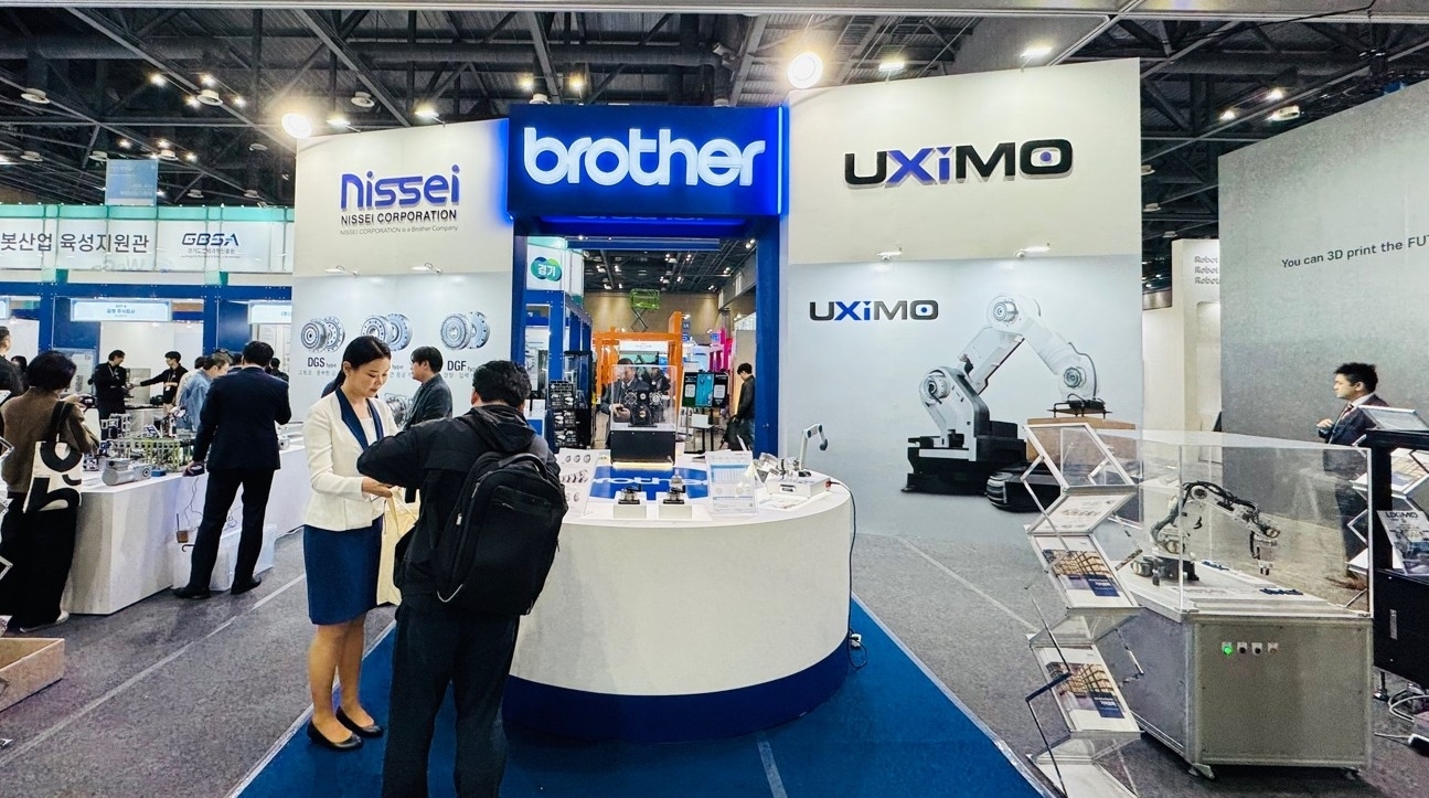 브라더코리아, '로보월드 2025'서 로봇용 모터·감속기 중심 솔루션 공개. 사진=브라더코리아