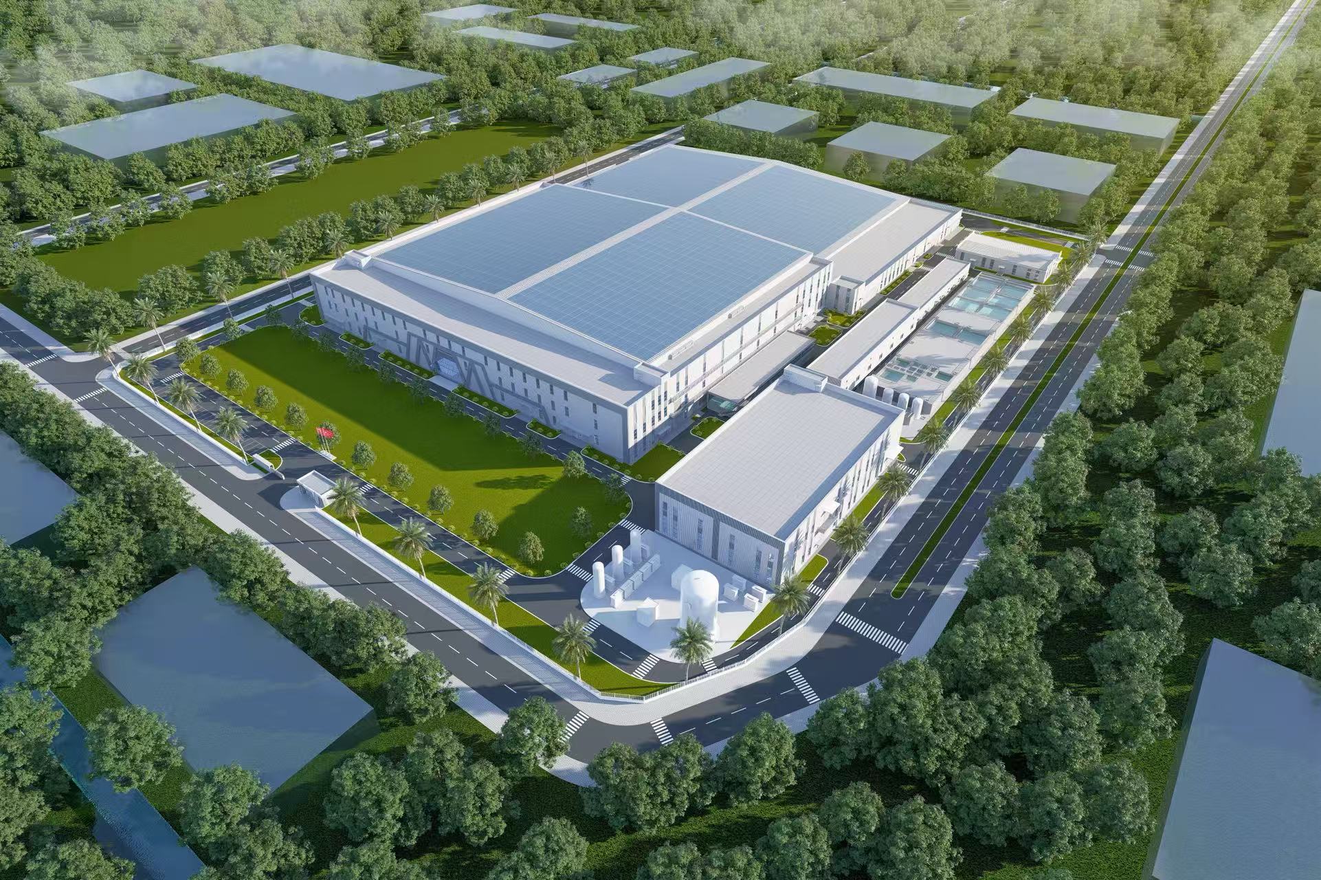 OCI홀딩스 베트남 웨이퍼 공장 조감도. 사진=OCI홀딩스