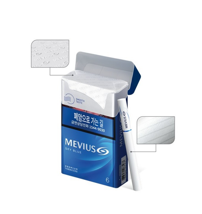 JTI코리아가 글로벌 담배 브랜드 ‘메비우스’의 패키지 내부를 업그레이드했다. 사진=JTI코리아