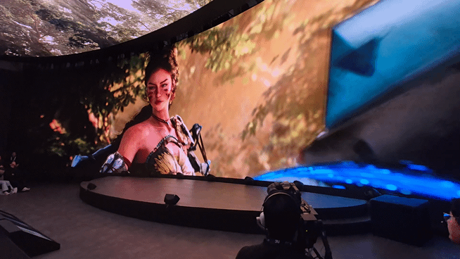 호라이즌 스틸 프론티어스 티저 영상 일부. 사진=박상준 이코노믹리뷰 기자