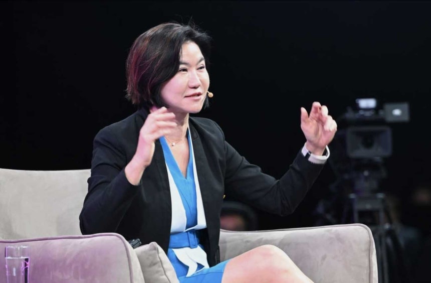 이은미 토스뱅크 대표가 지난 12일부터 14일까지 열린 국제 핀테크 행사인 '싱가포르 핀테크 페스티벌(SFF)'에 국내 은행 최고경영자(CEO)로는 유일하게 공식 패널로 초청받아, 참석했다. 사진=토스뱅크.