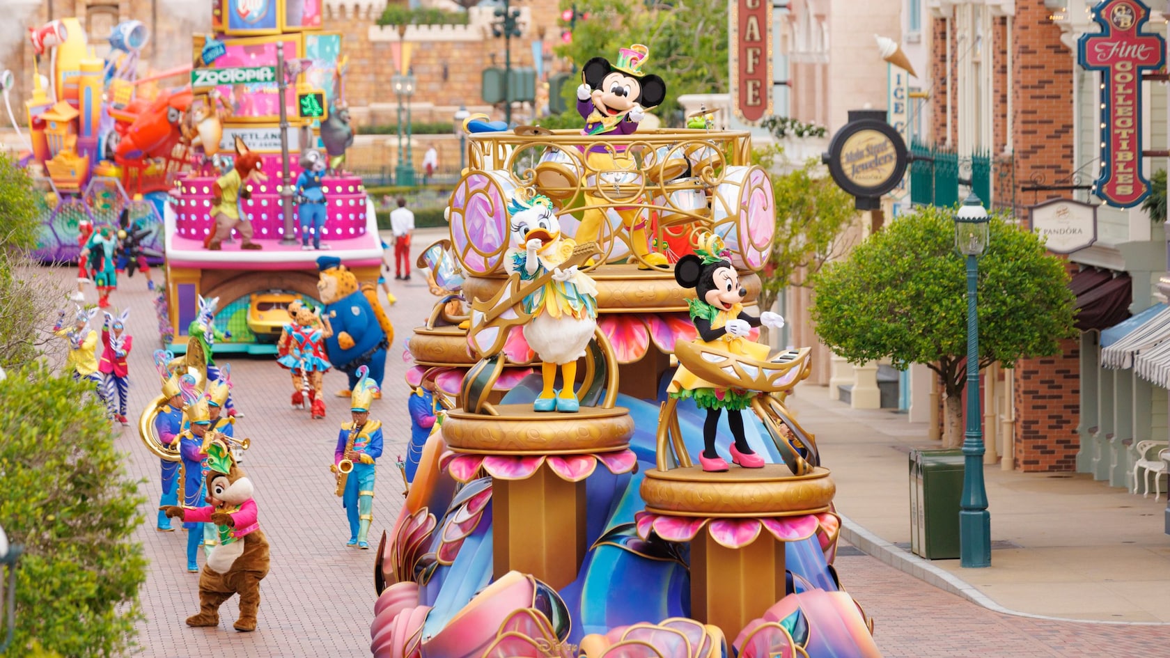 홍콩 디즈니랜드 퍼레이드. 사진제공= 홍콩 디즈니랜드