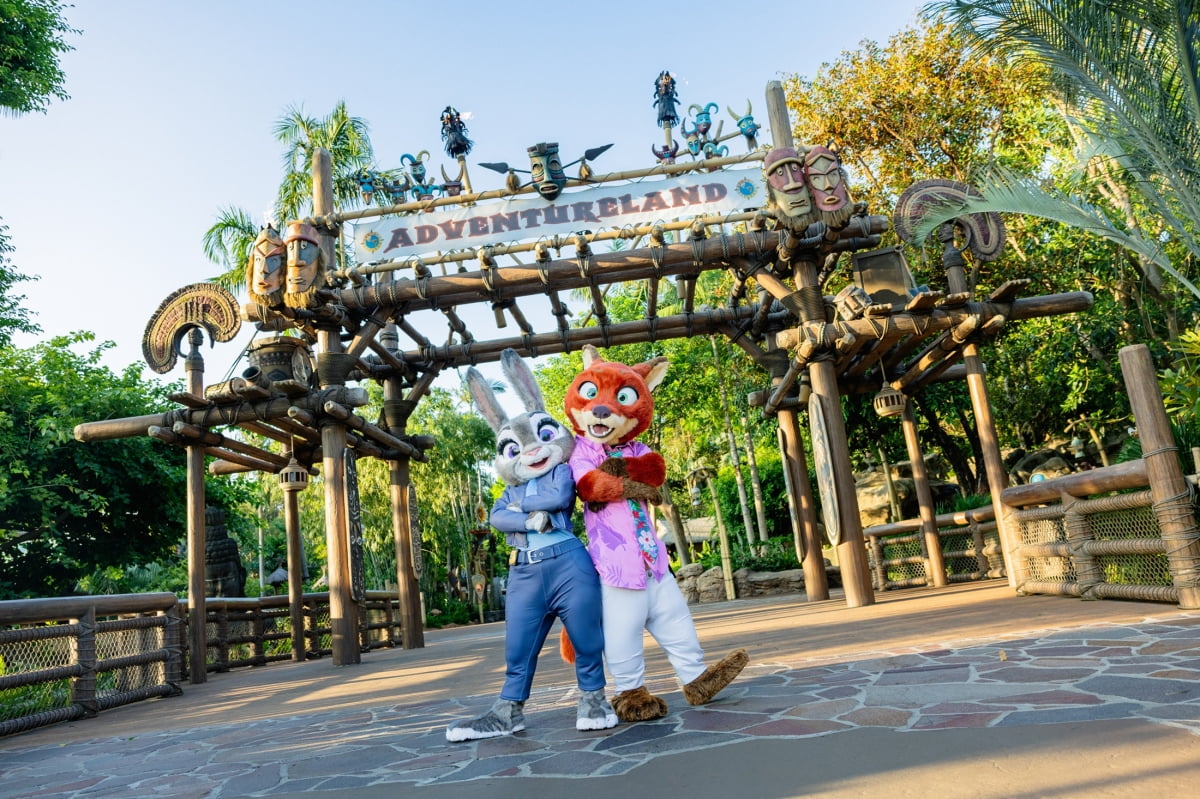 홍콩 디즈니랜드 주토피아. 사진제공= 홍콩 디즈니랜드