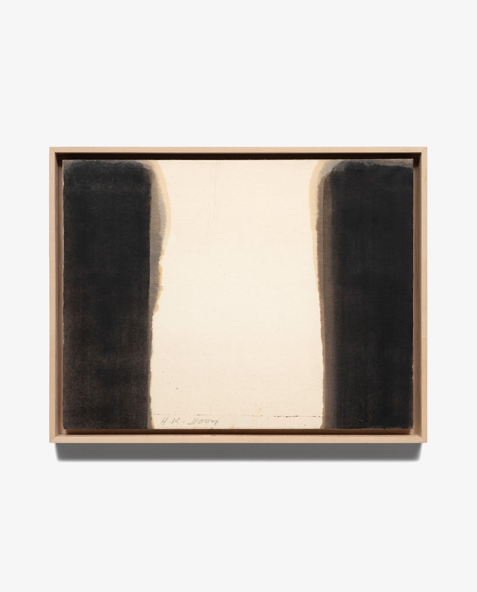 윤형근, ‘번트 엄버 & 울트라마린’, 1980년대. 사진제공= 갤러리현대