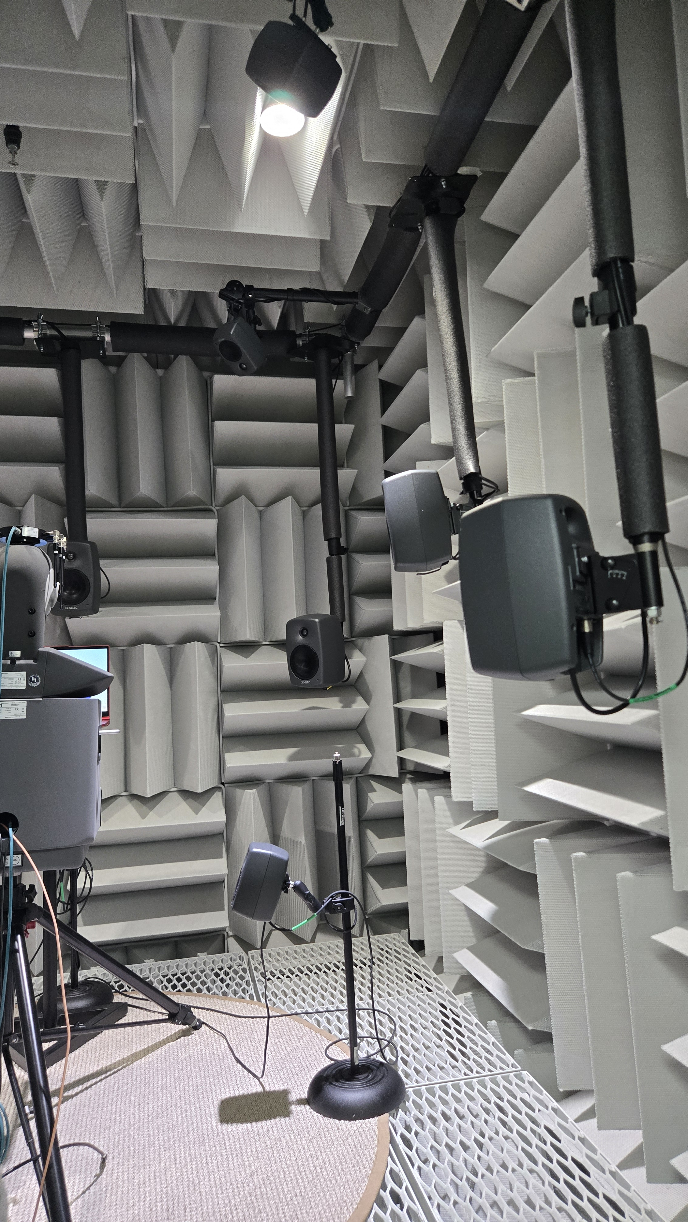 방음실. 사진=최진홍 기자