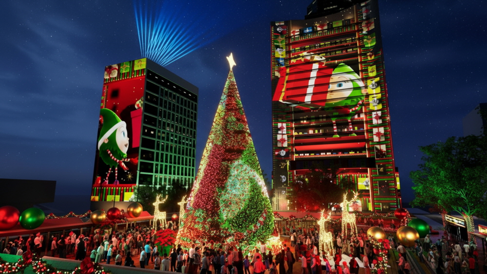 홍콩 윈터 페스트 2025에서는 ‘몰입형 라이트쇼 인 센트럴’가 첫선을 보인다.