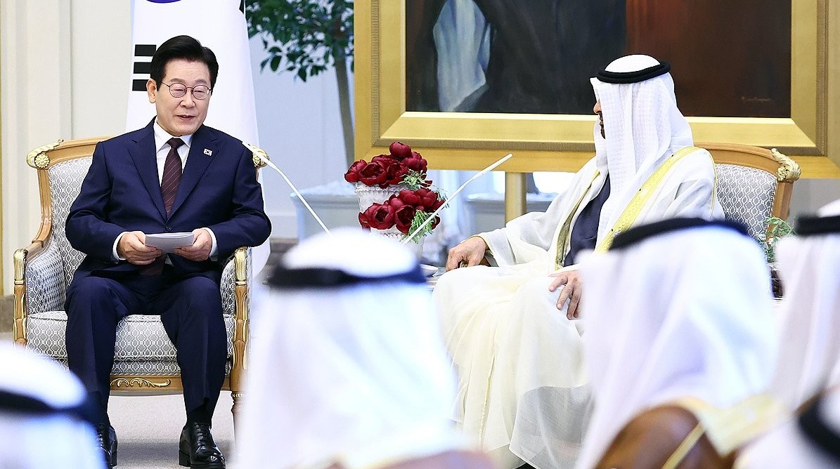 한국경제인협회가 이재명 대통령의 국빈 기간 중 한-UAE 비즈니스 라운드테이블을 UAE 아부다비 상의와 공동개최했다. 사진=연합뉴스