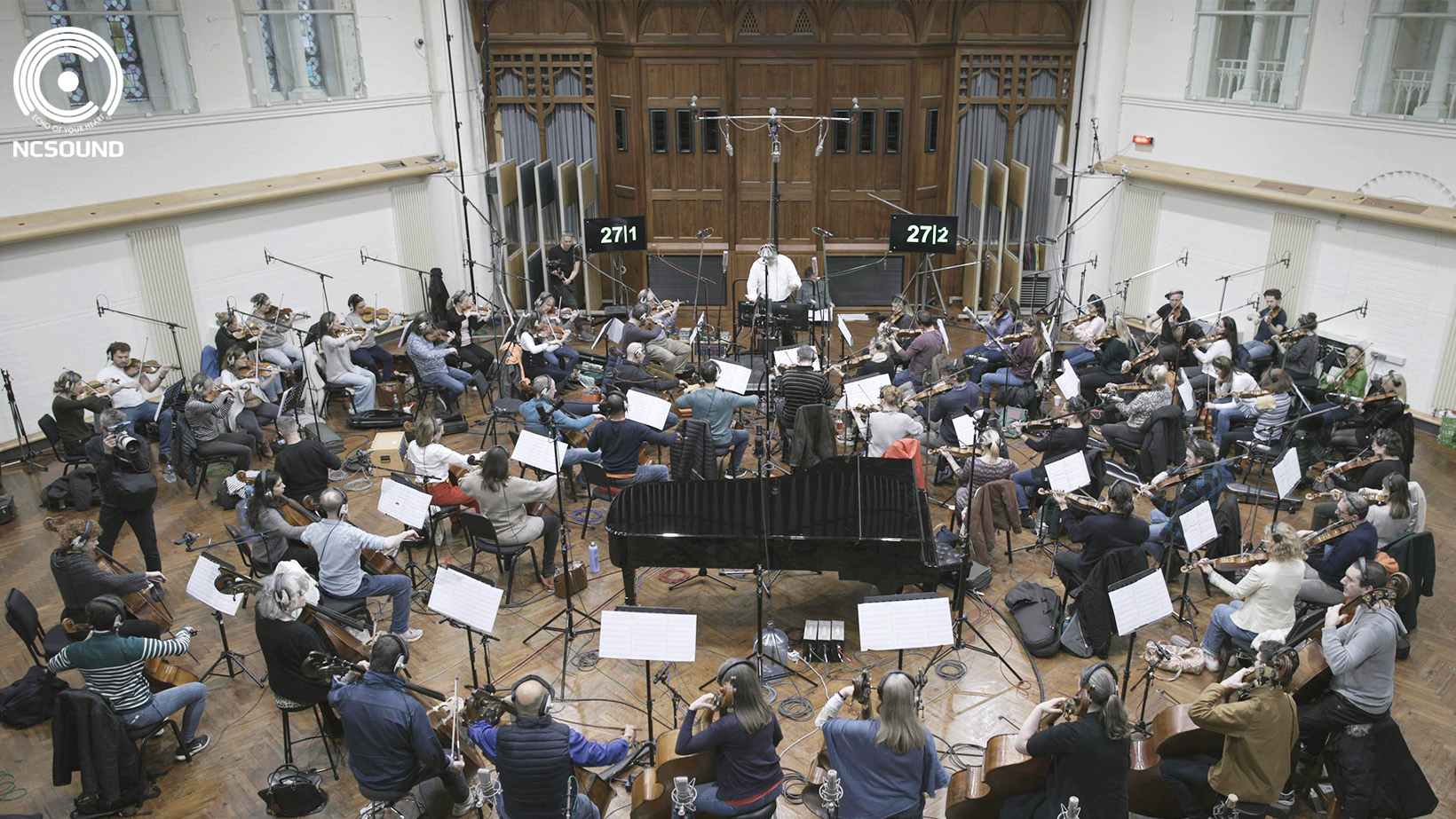 아이온2 OST 녹음 현장. 사진=엔씨