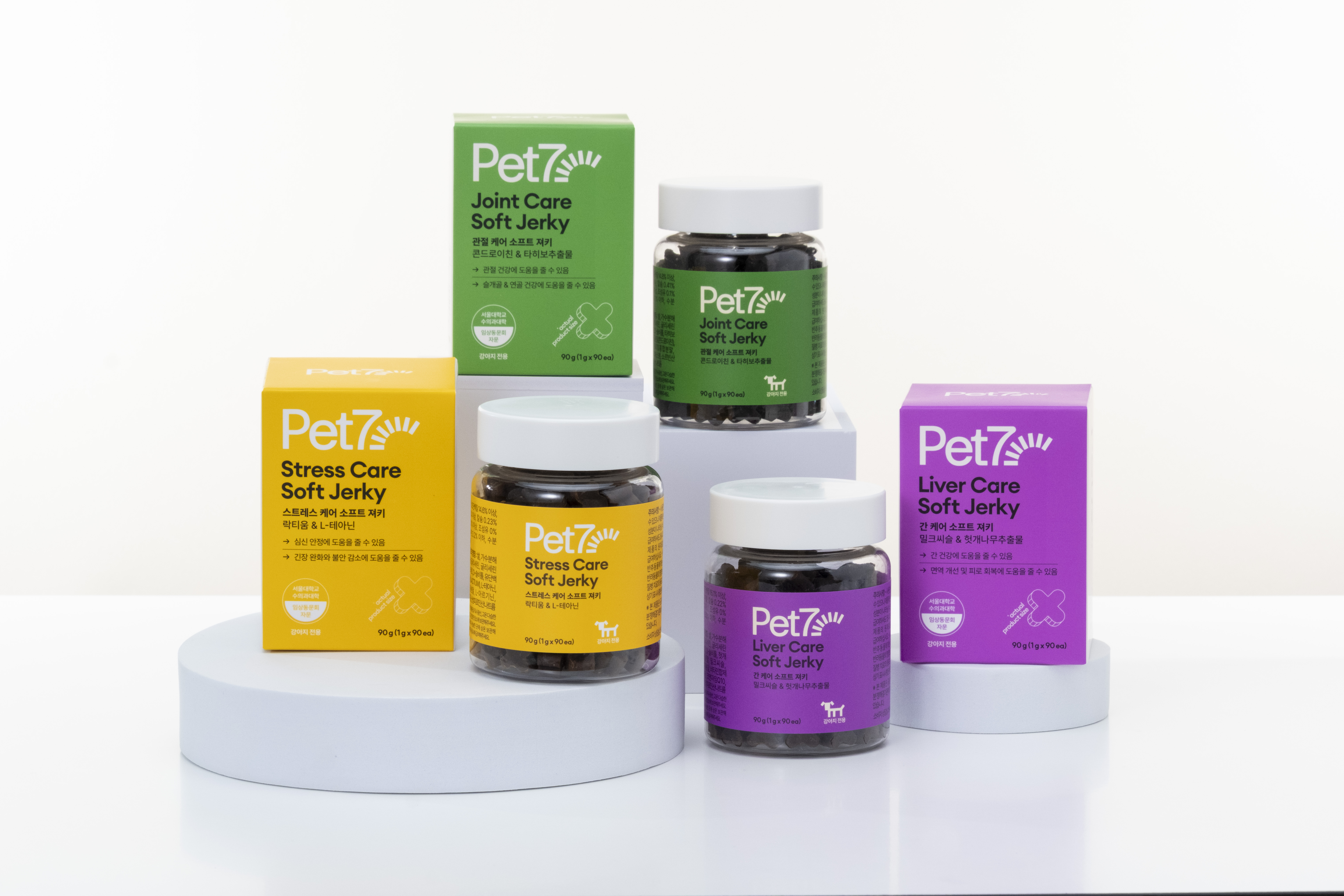 소프트 져키 3종. 사진=차바이오F&C.