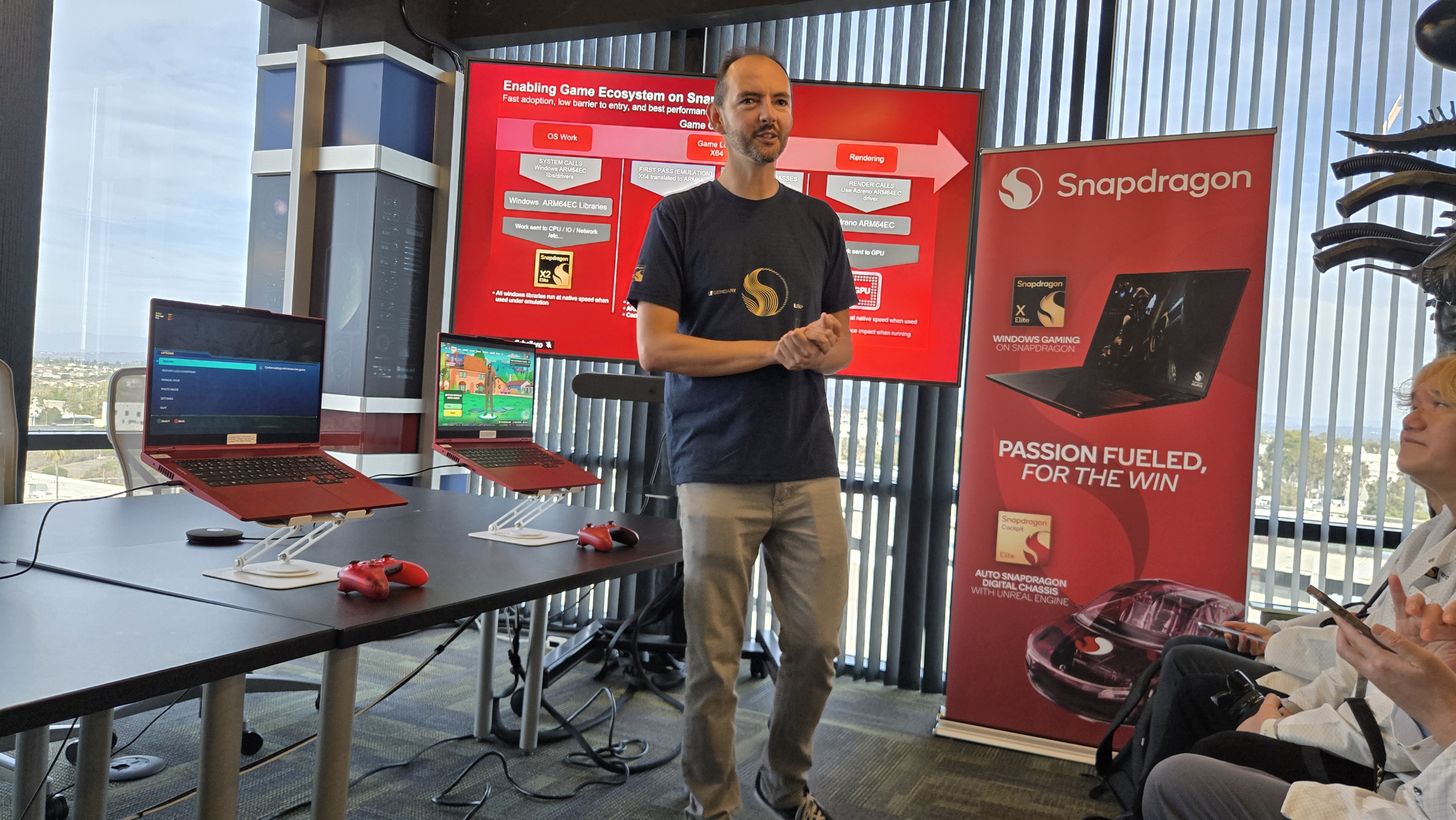 퀄컴 게이밍 스튜디오. 사진=최진홍 기자