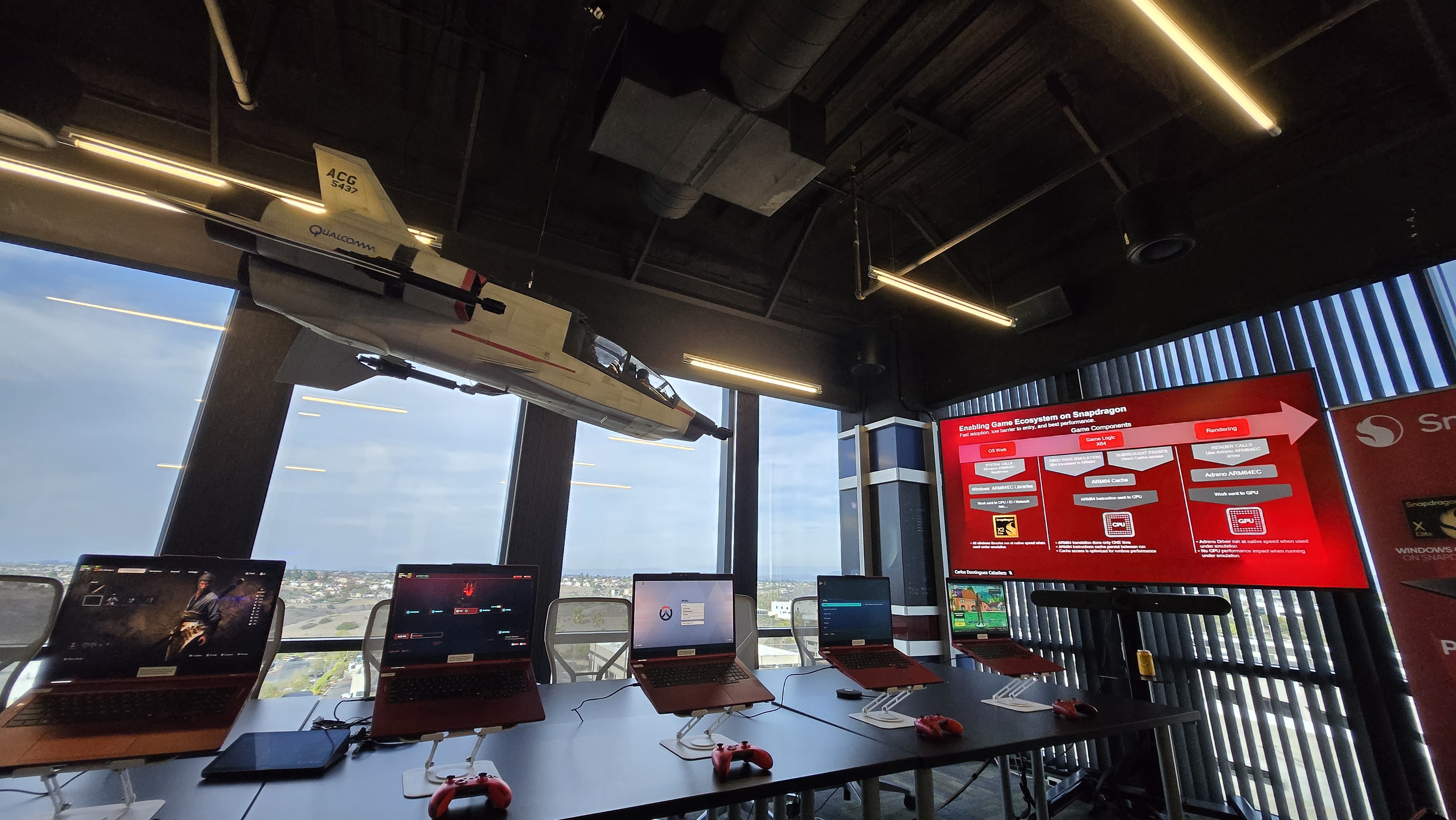 퀄컴 게이밍 스튜디오. 사진=최진홍 기자