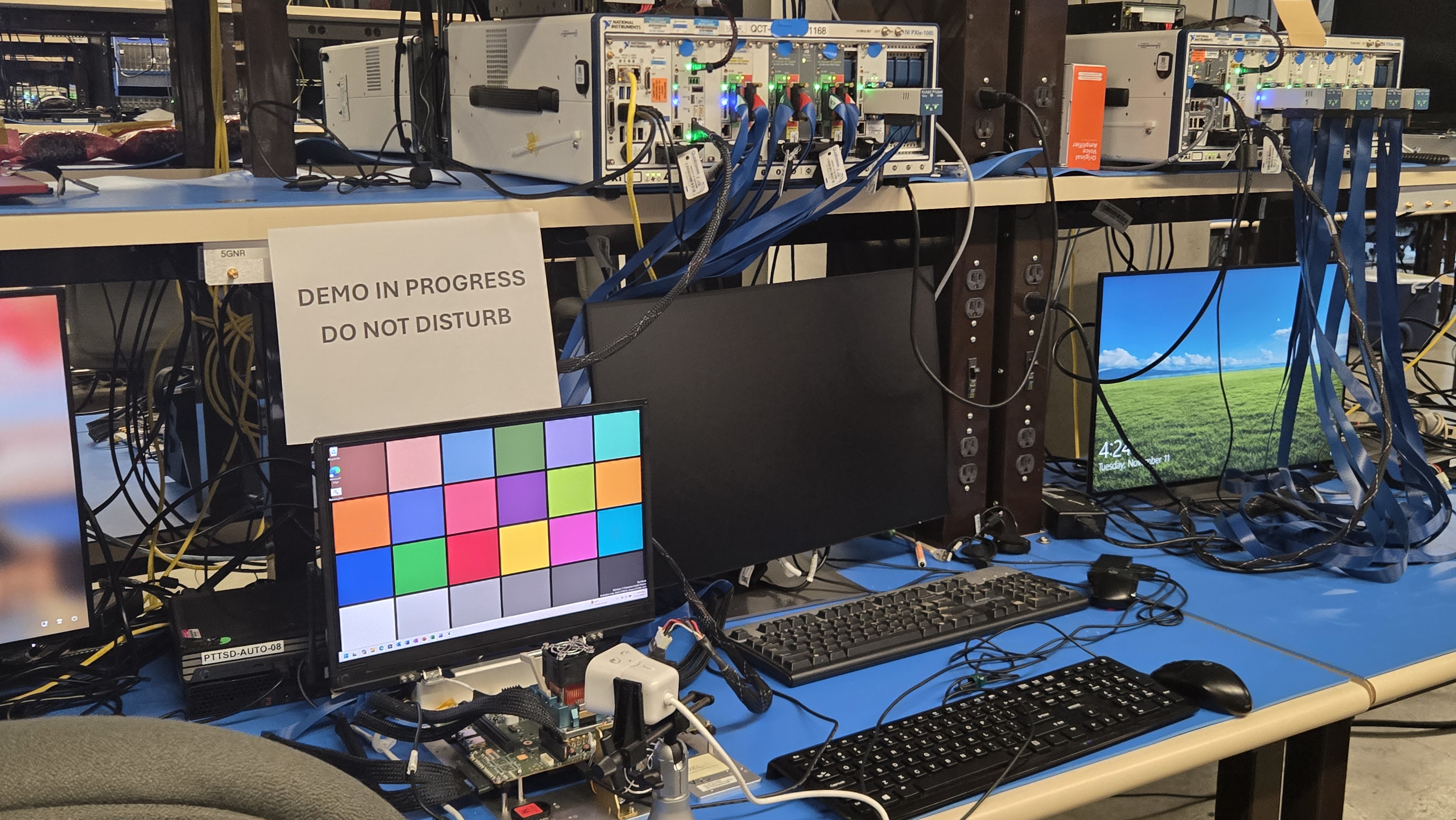 퀄컴 본사의 랩. 사진=최진홍 기자