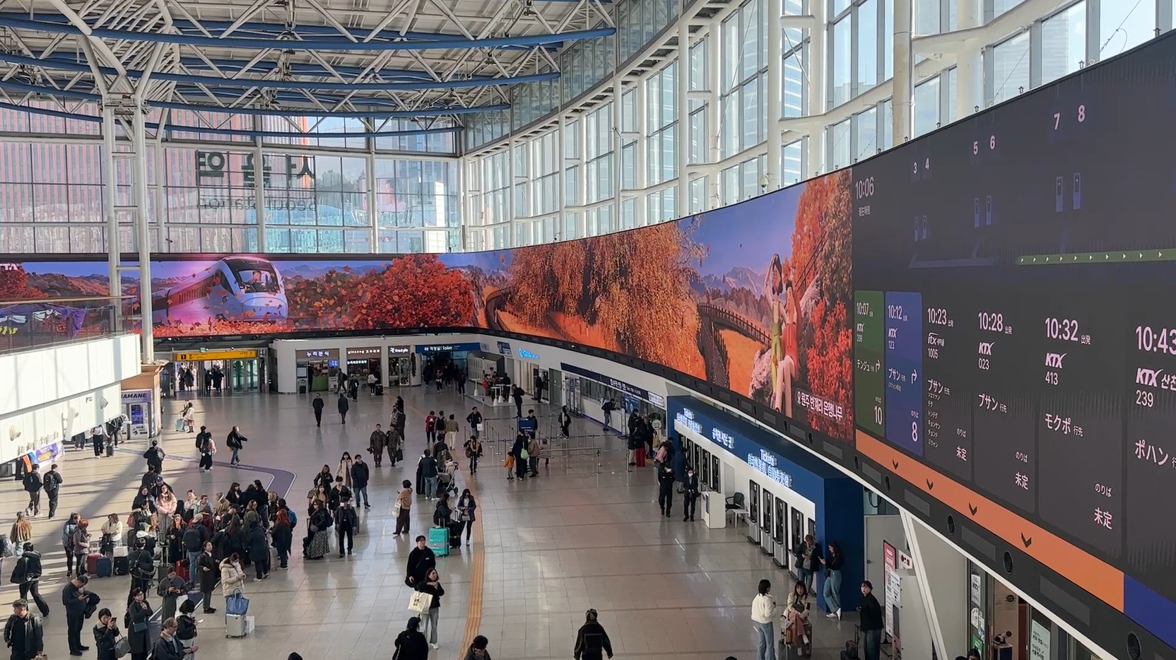 서울역 '플랫폼(Platform)111' 모습. 출처=코레일유통