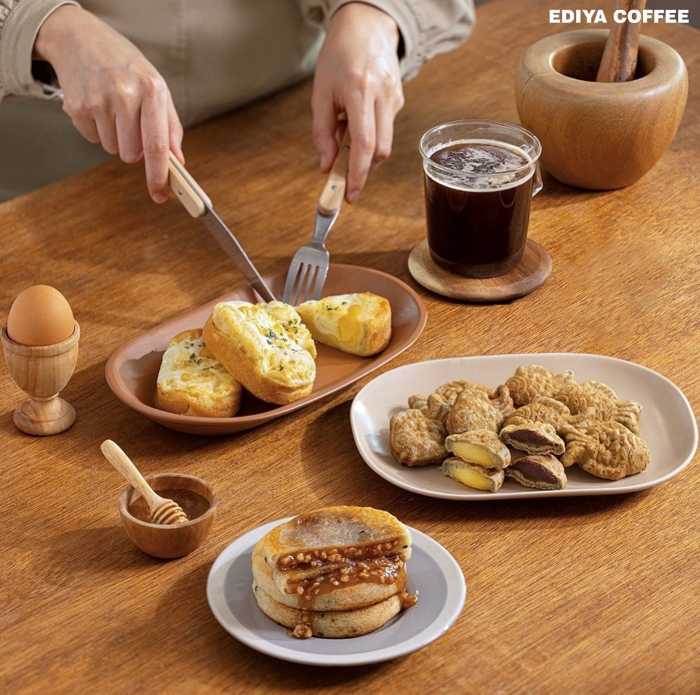 이디야커피 길거리 간식 메뉴. 사진=이디야커피