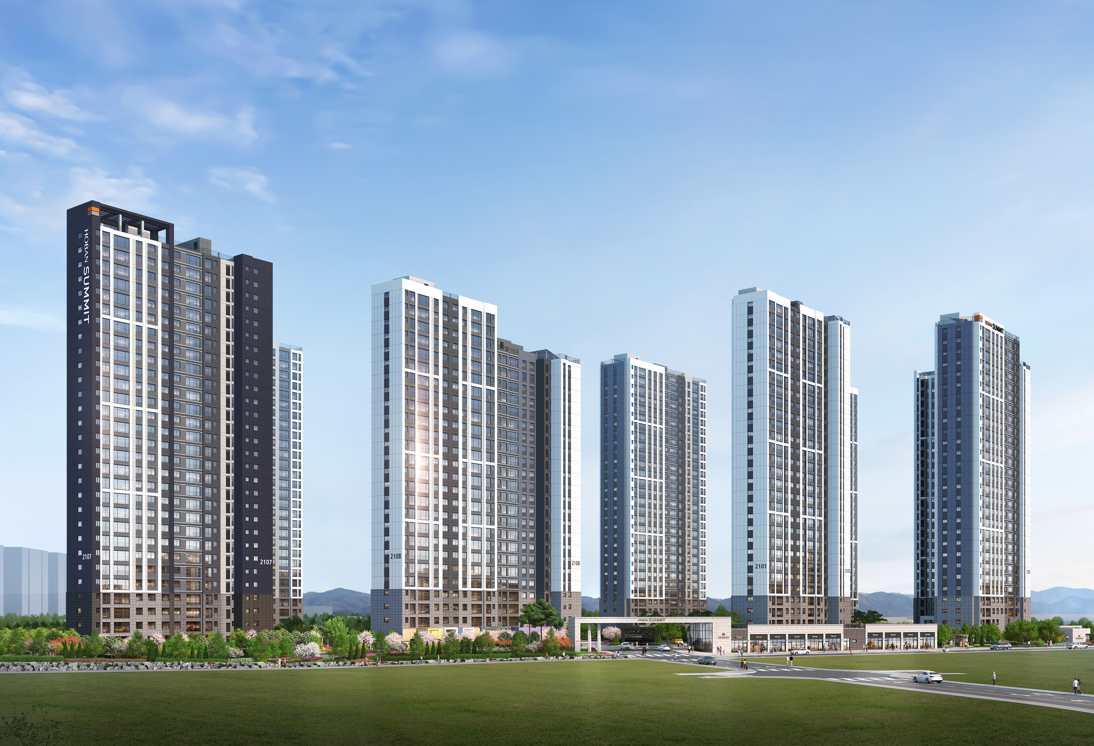 호반써밋 인천검단 3차 투시도. 출처=호반산업
