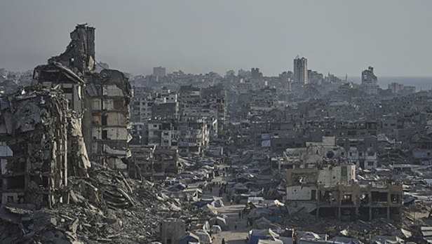 폭격으로 폐허가 된 가자 지구. 사진=연합뉴스