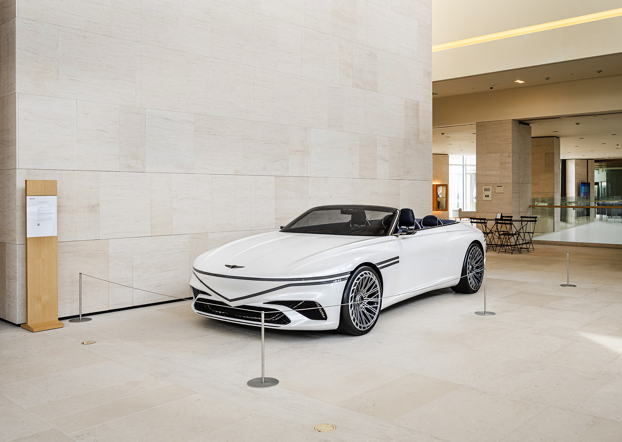 해비치 컨셉카 전시 제네시스X