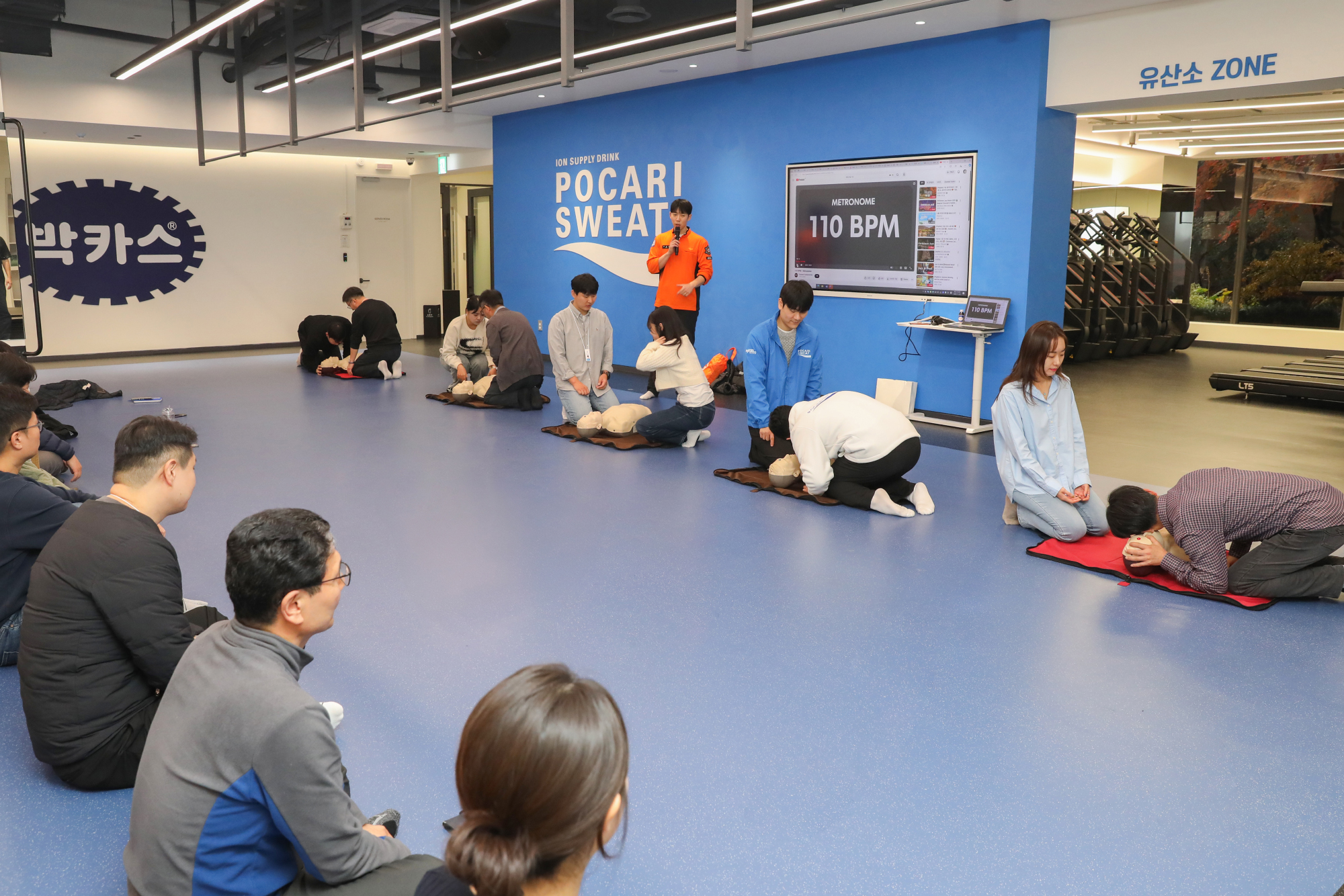 중대재해 대응 모의훈련. 사진=동아쏘시오홀딩스.