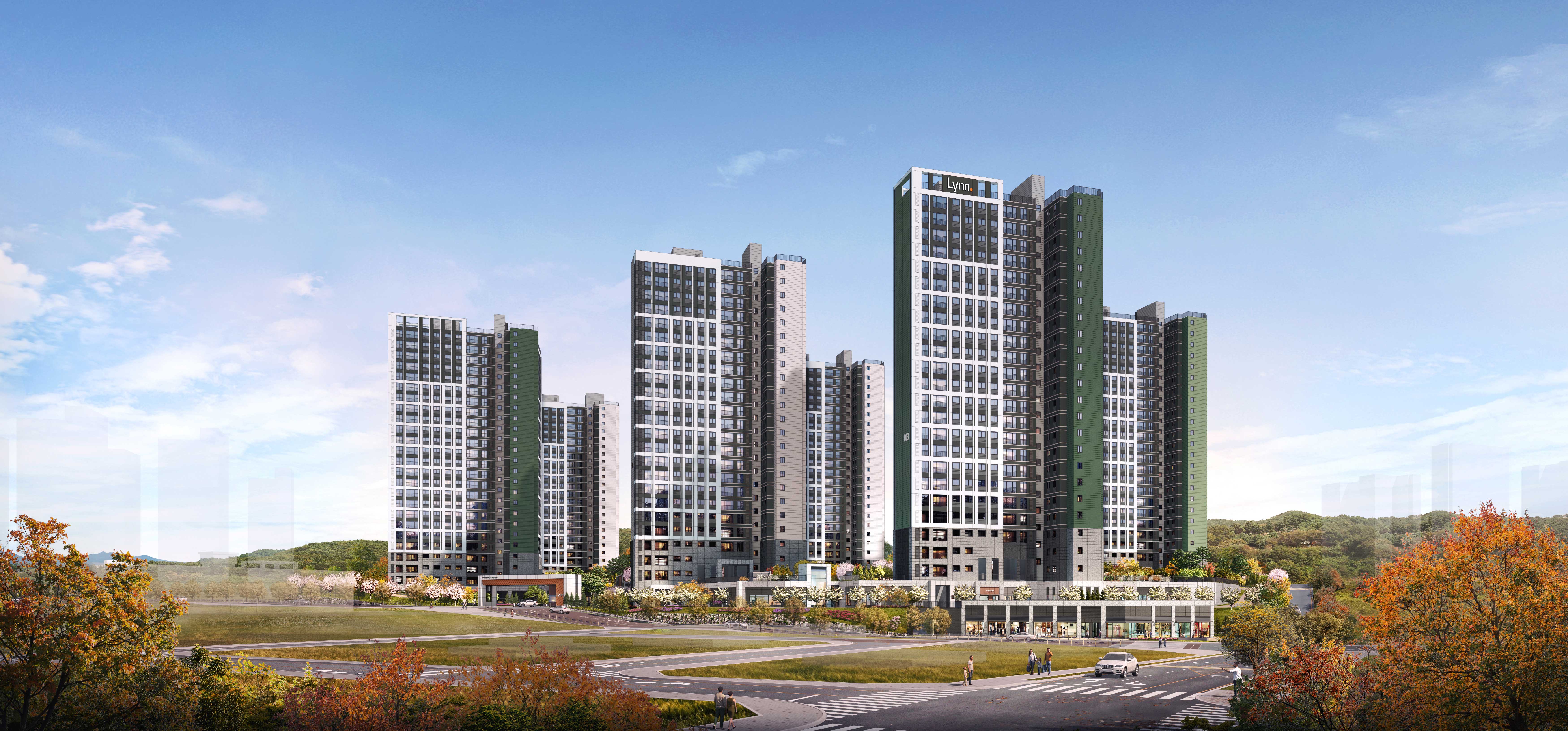 화상 남양뉴타운 우미 린 에듀하이 투시도. 출처=우미건설