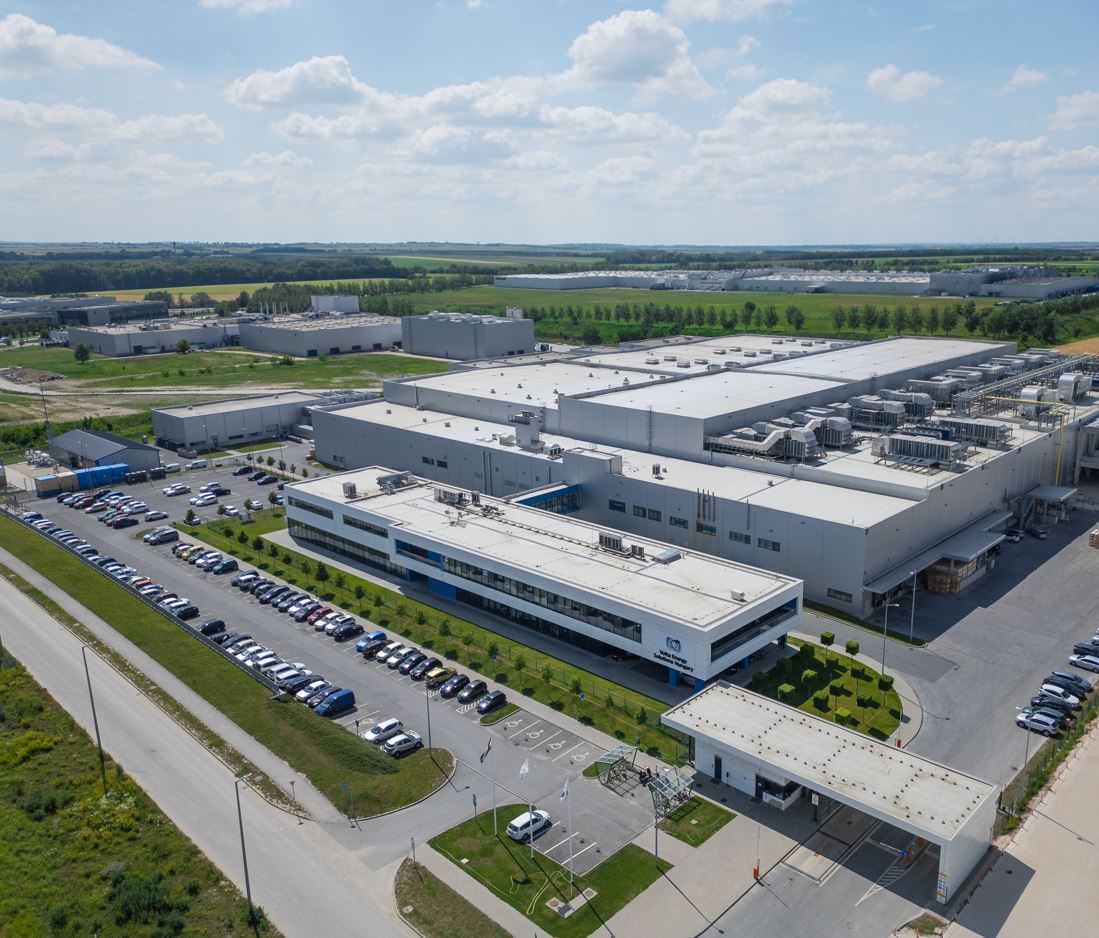 솔루스첨단소재 헝가리 전지박 공장. 사진=솔루스첨단소재