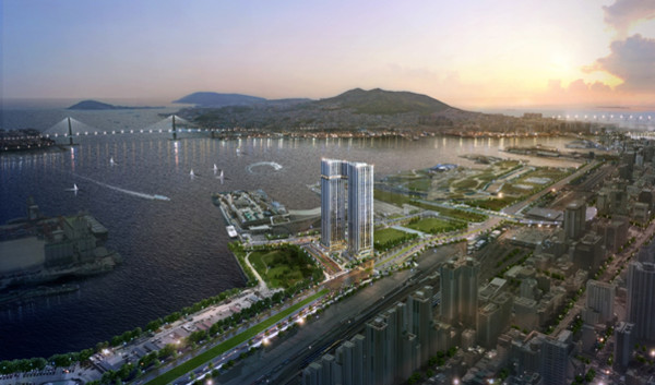 '롯데캐슬 드메르' 광역조감도. 출처=롯데건설 제공