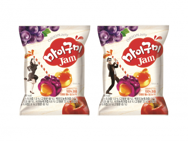오리온, '마이구미 잼(JAM)' 사진=오리온