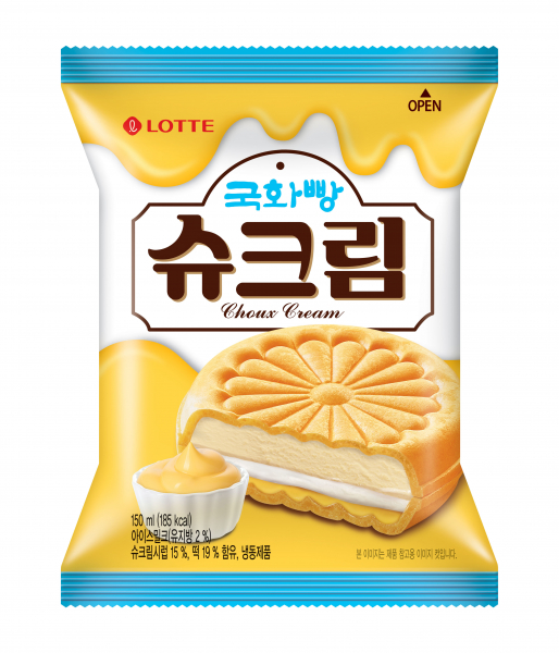 롯데푸드, '국화빵 슈크림' 사진=롯데푸드