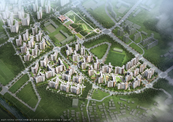반정 아이파크캐슬 조감도. 출처=