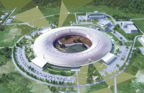 충북 청주에 설치될 다목적 방사광가속기 구축 사업 조감도. 제공=충청북도