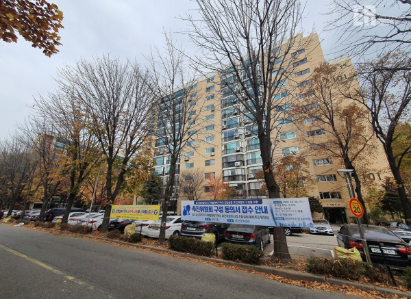 압구정 2구역 일대 전경. 사진=이코노믹리뷰 우주성 기자