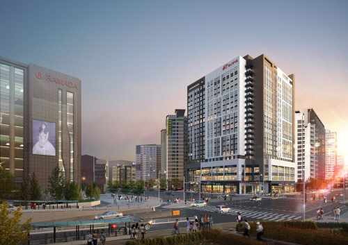 힐스테이트 신도림역 센트럴 메인투시도