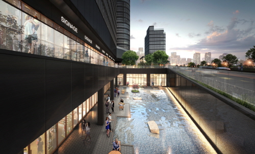 ‘원에디션 강남’ 상업시설 투시도