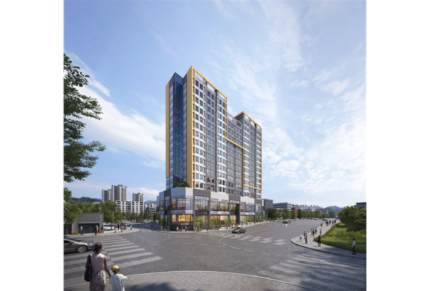 경산 하양 파인앤유 더 퍼스트 투시도  사진=파인건설